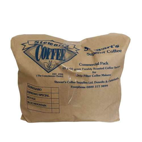 stewart's coffee pourover sachets